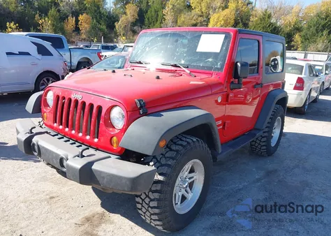 2010 Jeep Wrangler Sport from USA, damaged, VIN 1J4AA2D10AL162382